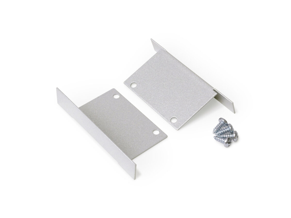 Capac terminal PHIL recessed metal Argintiu pentru profil LED TOPMET Capac terminal PHIL recessed metal Argintiu pentru profil LED TOPMET