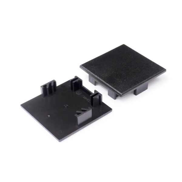 Capac terminal PHIL53 Negru pentru profil LED TOPMET