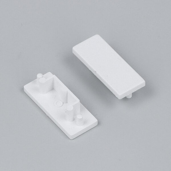 Capac terminal SURFACE14.v2 Alb pentru profil LED TOPMET