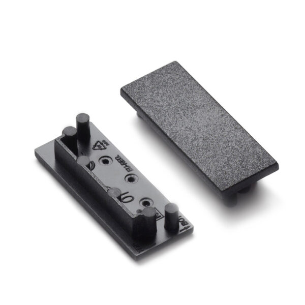 Capac terminal VARIO30-01 Negru pentru profil LED TOPMET