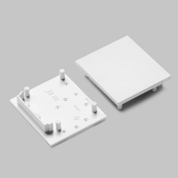 Capac terminal VARIO30-03 Alb pentru profil LED TOPMET