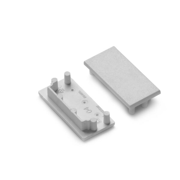 Capac terminal VARIO30-04 Gri pentru profil LED TOPMET