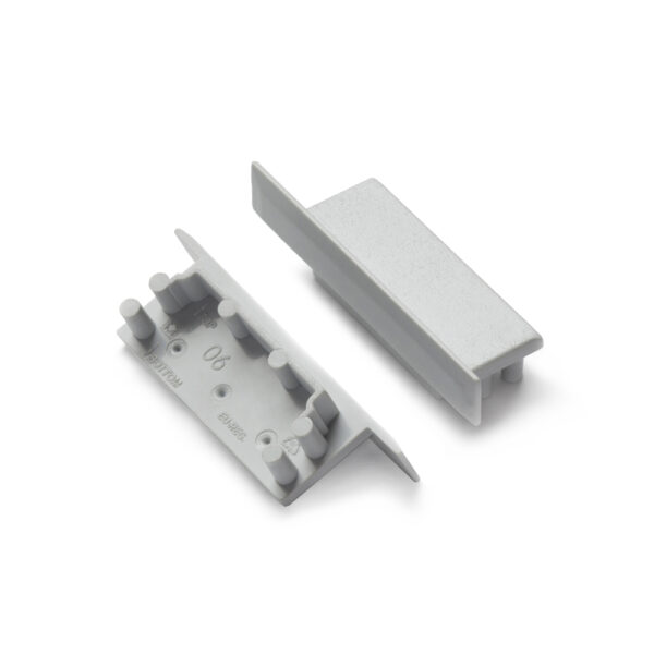 Capac terminal VARIO30-06 Gri pentru profil LED TOPMET