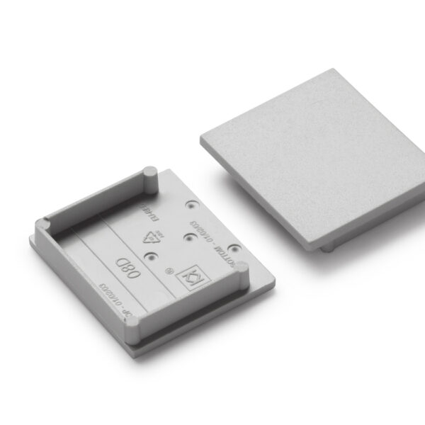 Capac terminal VARIO30-08D Gri pentru profil LED TOPMET