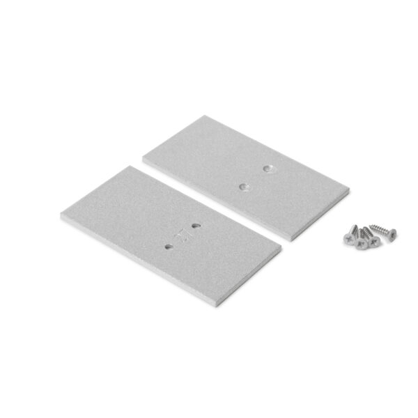 Capac terminal VARIO30-27 metal Argintiu pentru profil LED TOPMET