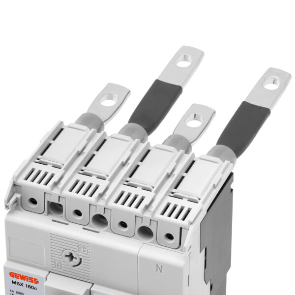 Capace Borne - MSXE/M1000 - Pentru Borne Posterioare Rc - Pentru Mccb's 4P