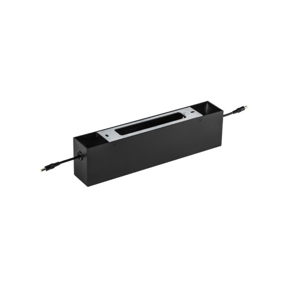 Carcasa pentru driver Ivy, Negru si Aluminiu Nova Luce