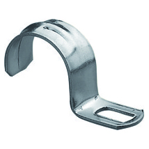 Clema din Otel Galvanizat - Orificiu 12X6MM - Ø 48-50MM
