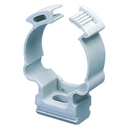 Clema Guler Sasiu Polimer Rezistent la Socuri - Pentru Conducte Externe Ø 50MM - Gri RAL 7035