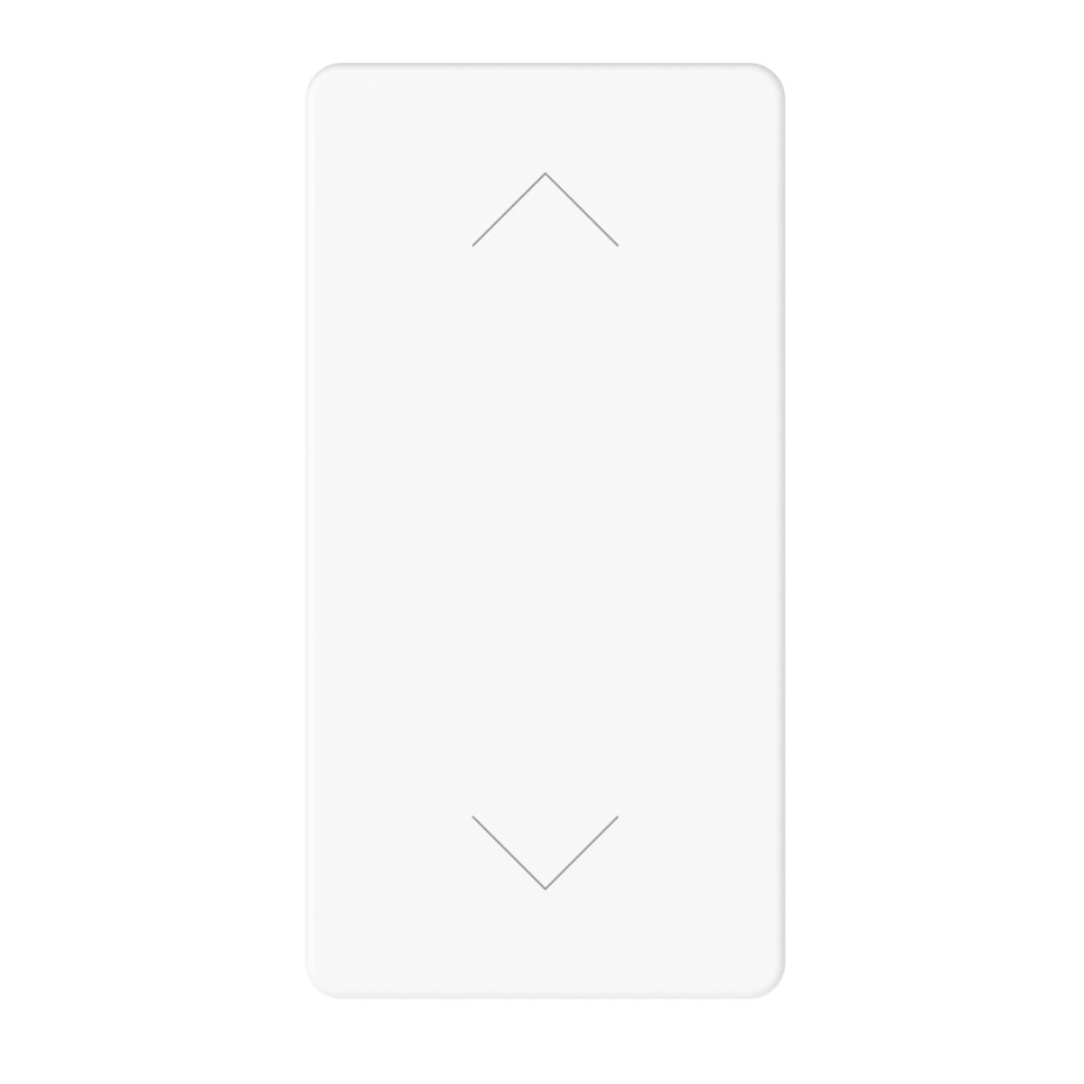 Comutator Unipolar 250V 10A - Simbol Sus/Jos - 1 Modul - Alb Lucios - System Pura