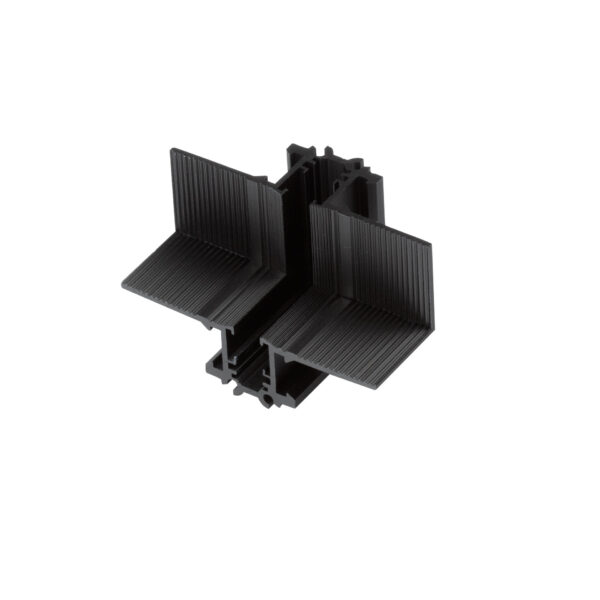 Conector 5Mm, Negru si Aluminiu Nova Luce