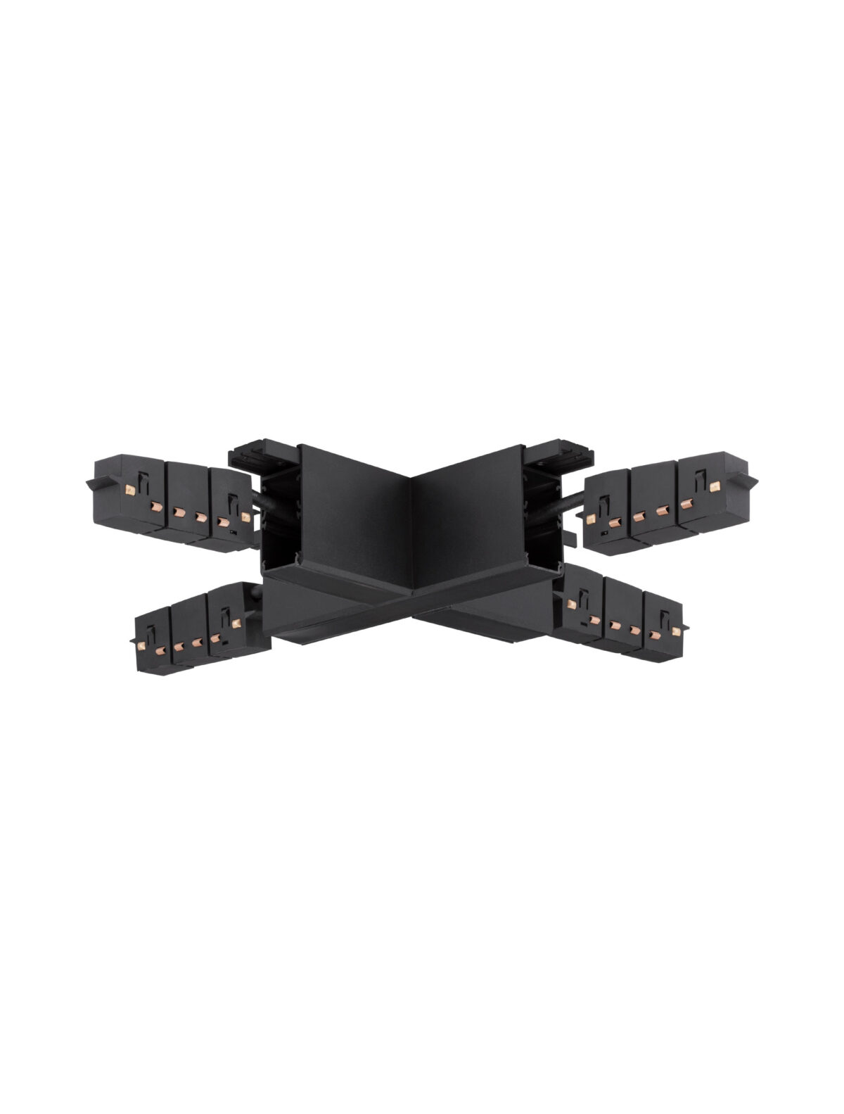 Conector Breda Flexible, Negru si Aluminiu Nova Luce
