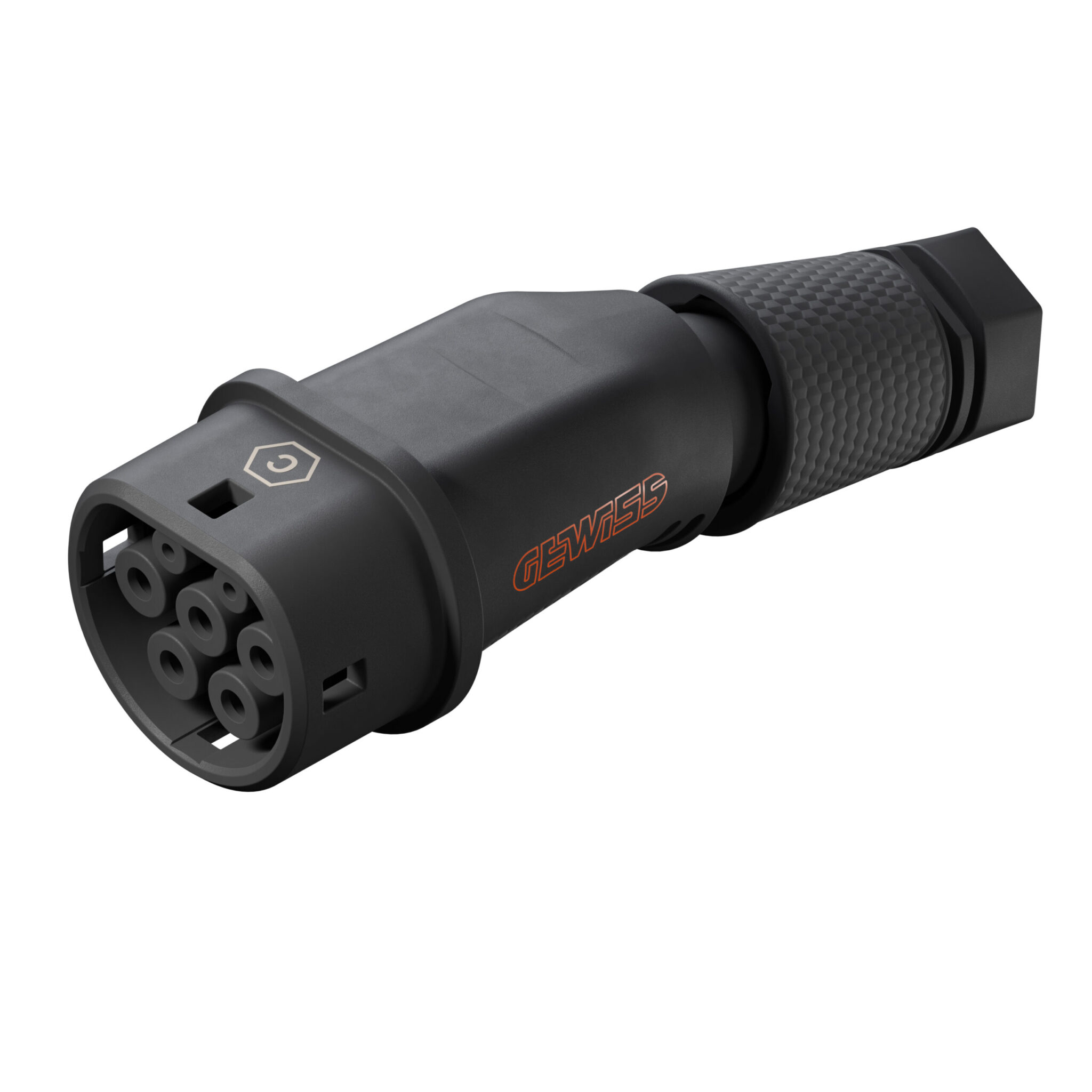 Conector de Incarcare pentru Vehicule Electrice - Mobil - Tip 2 - 3 Poli - 32 A - 22 kW