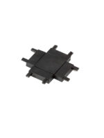 Conector Flat, Negru si Aluminiu Nova Luce