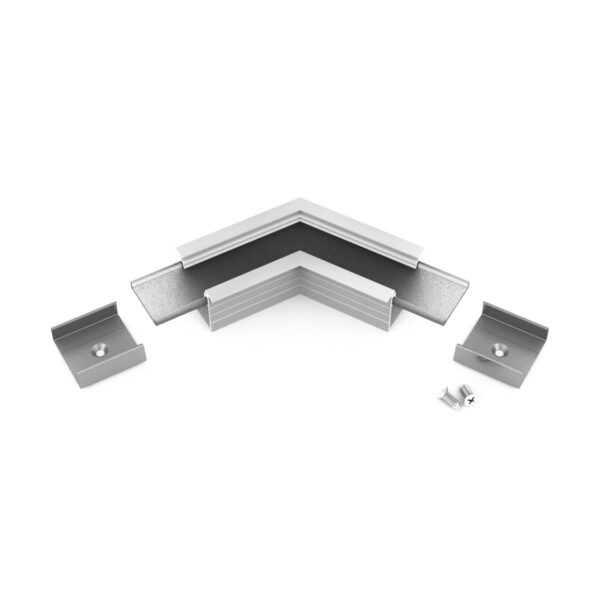 Conector LINEA-IN20 120 grade Anodizat pentru profil LED TOPMET