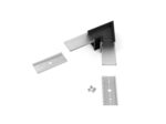 Conector LINEA20 60 grade Negru pentru profil LED TOPMET