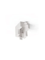 Conector Minimal, Alb si Policarbonat Nova Luce