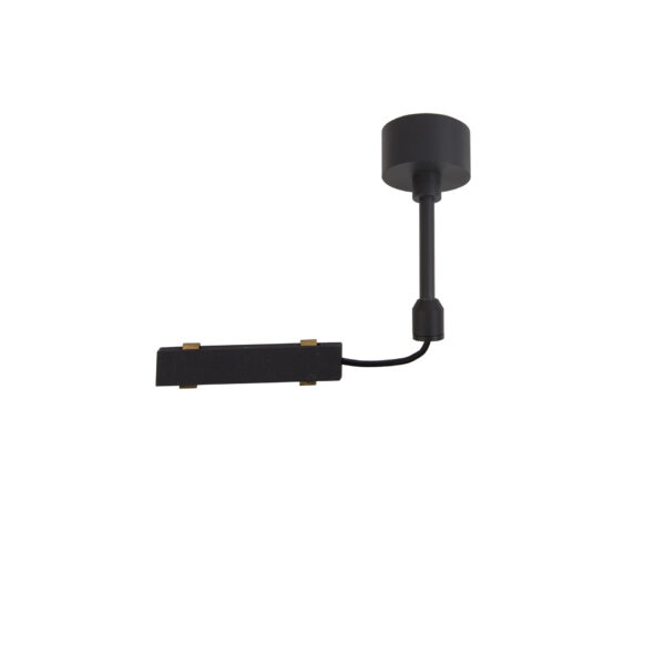 Conector Planet, Negru si Aluminiu Nova Luce
