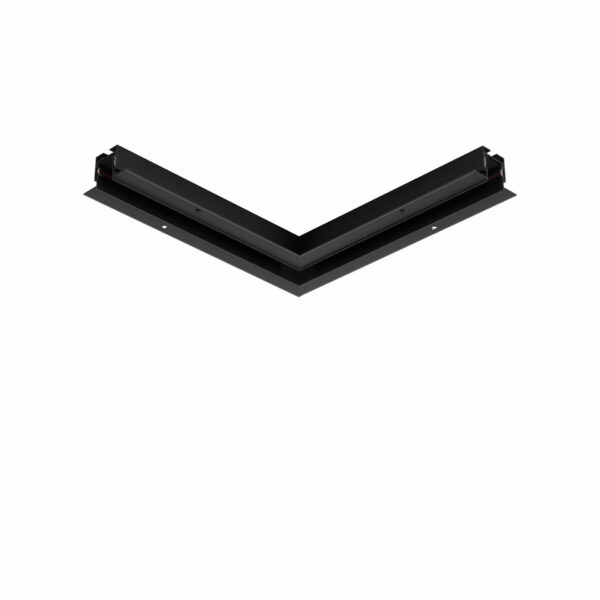 Conector Planet, Negru si Aluminiu Nova Luce