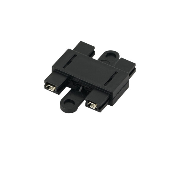 Conector Shallow, Negru si Policarbonat Nova Luce