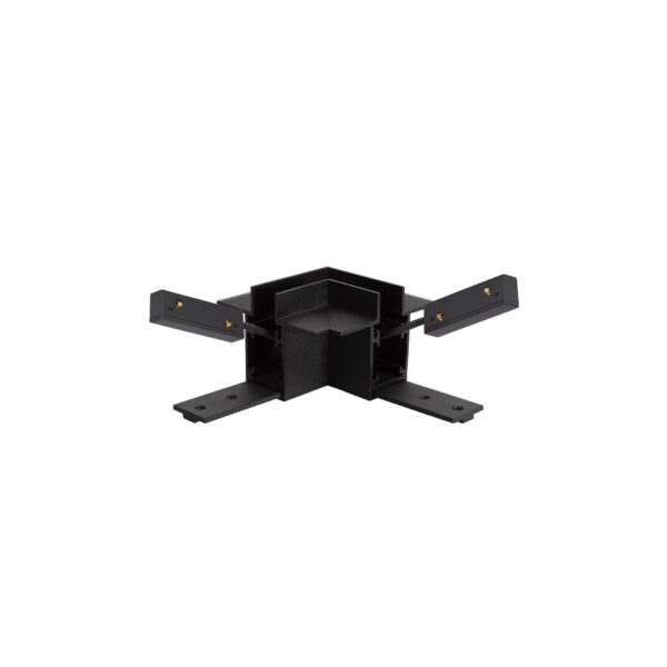 Conector Ultra Slim, Negru si Aluminiu Nova Luce