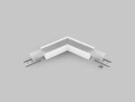 Conector VARIO30-02 120 grade Alb vopsit pentru profil LED TOPMET