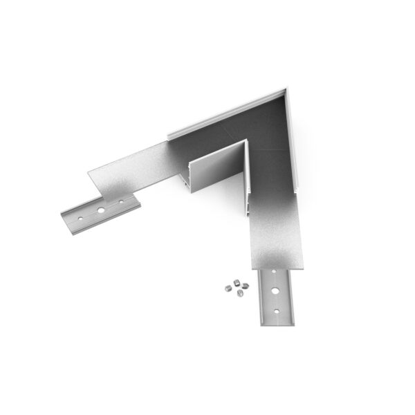 Conector VARIO30-02 60 grade Anodizat pentru profil LED TOPMET