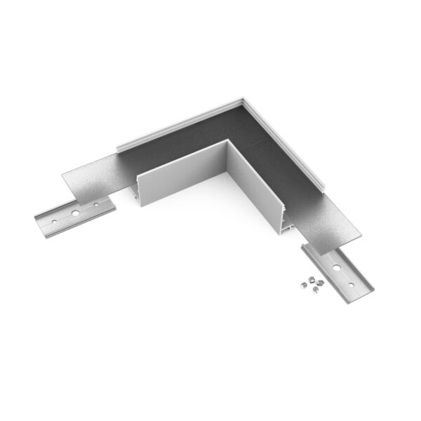 Conector VARIO30-02 90 grade Anodizat pentru profil LED TOPMET