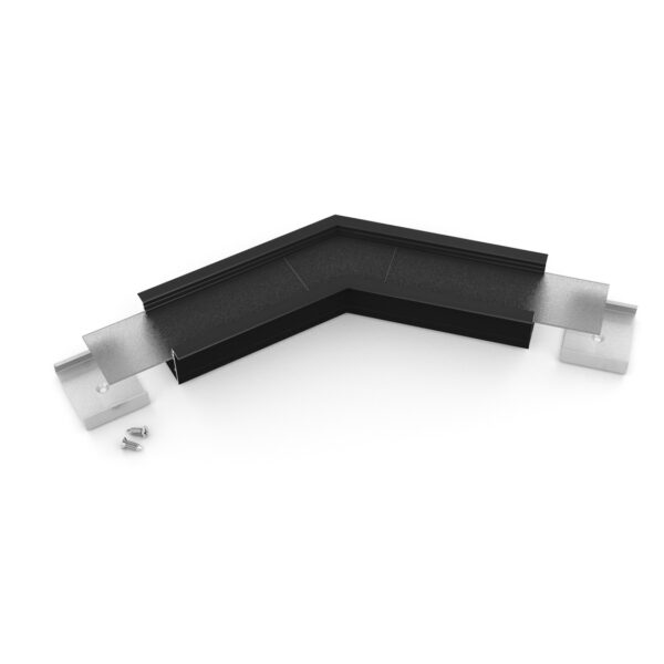 Conector VARIO30-07 135 grade Negru Anodizat pentru profil LED TOPMET
