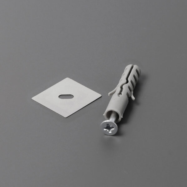 Conector WALLE12 180 grade inox pentru profil LED TOPMET