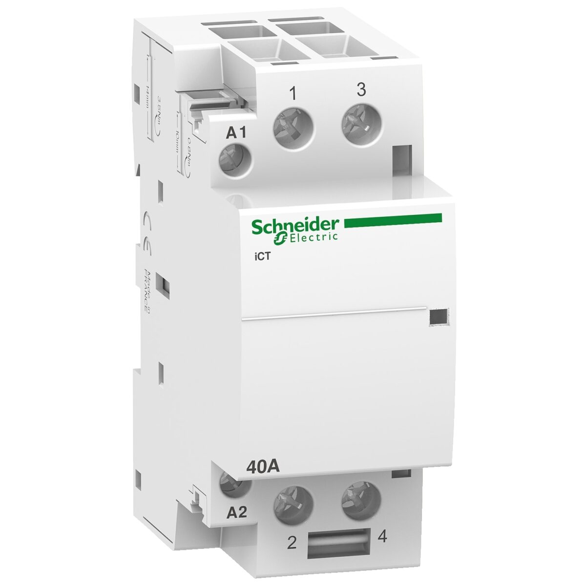 Contactor ICT 40A 2NO 220-240Vca 50HZ Schneider Electric Contactor ICT 40A 2NO 220-240Vca 50HZ Schneider Electric
