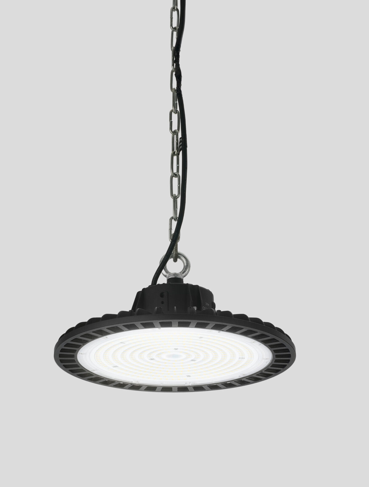 Corp de iluminat industrial (High Bay) Umber 100W 4000K, Negru si Aluminiu Nova Luce