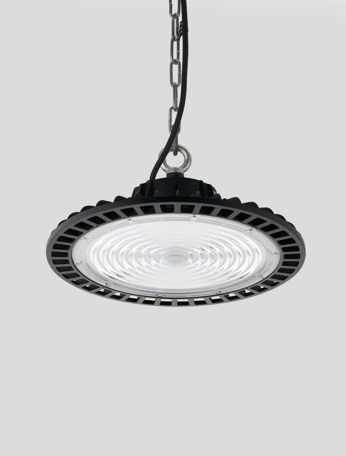 Corp de iluminat industrial (High Bay) Umber 200W 5000K, Negru si Aluminiu Nova Luce