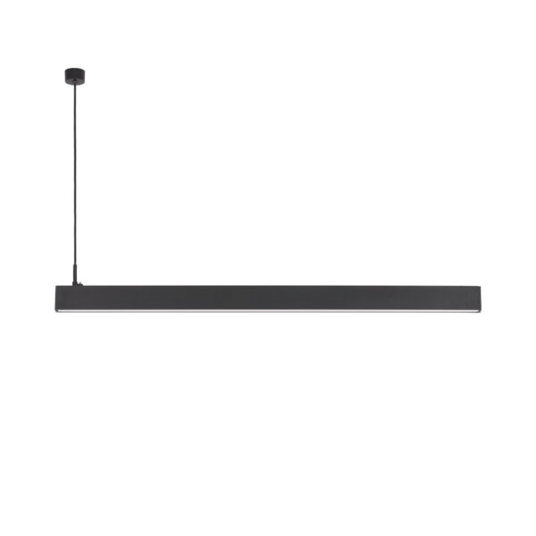 Corp de iluminat liniar Lina 40W 3000K, Negru si Aluminiu Nova Luce