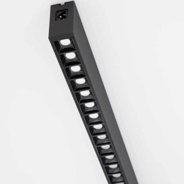 Corp de iluminat liniar Lina 40W 4000K, Negru si Aluminiu Nova Luce