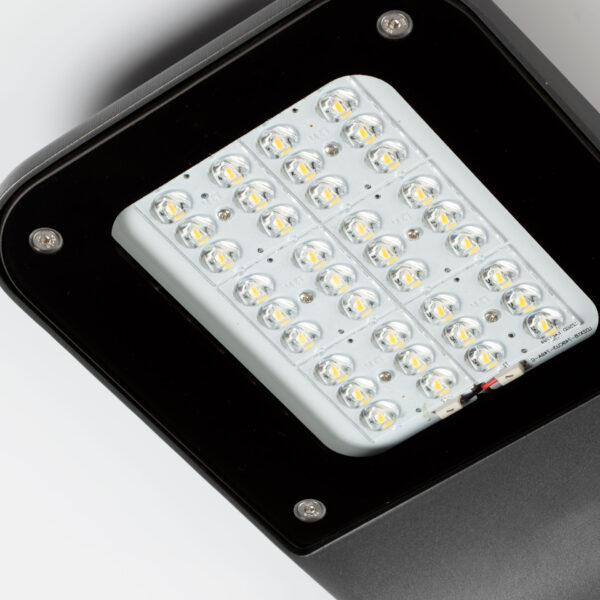 Corp de iluminat stradal Tano 100W 4000K, Negru si Aluminiu Nova Luce