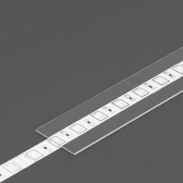 Dispersor A6 slide 2000 Transparent pentru profil LED TOPMET