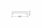 Dispersor C2 click 3000 Opal pentru profil LED TOPMET