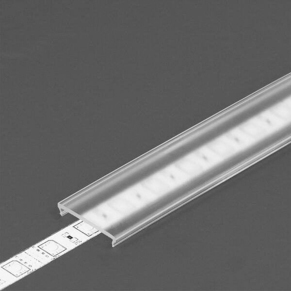 Dispersor C6 click 4100 Transparent pentru profil LED TOPMET