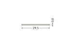 Dispersor G slide 2000 mat pentru profil LED TOPMET