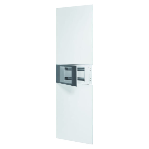 Domo Center - Kit Frontal - Fara Usa - 1 Carcasa 40 Module - H.2400 - Metal - Alb RAL 9003