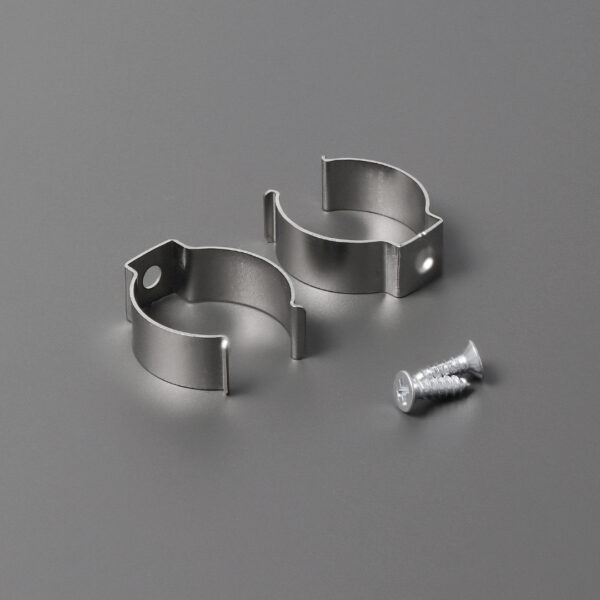 Element montaj flat suport PEN12 inox pentru profil LED TOPMET