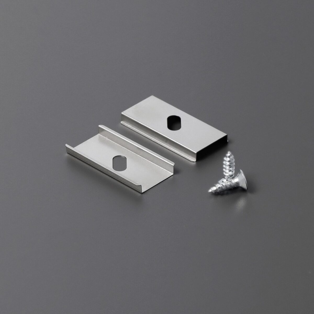 Element montaj placa U1 inox pentru profil LED TOPMET
