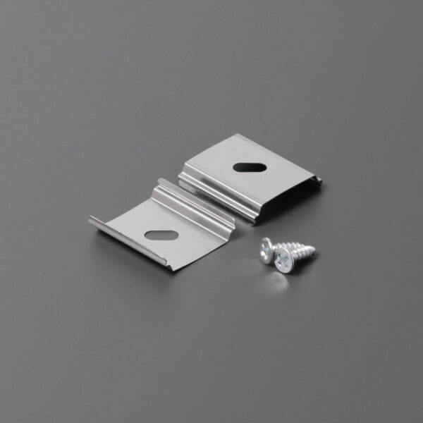 Element montaj placa U5 cone inox pentru profil LED TOPMET