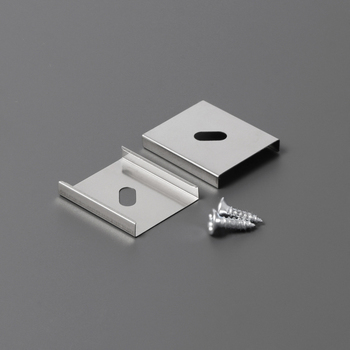 Element montaj placa Y inox pentru profil LED TOPMET