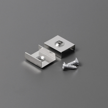 Element montaj placa Z cone inox pentru profil LED TOPMET
