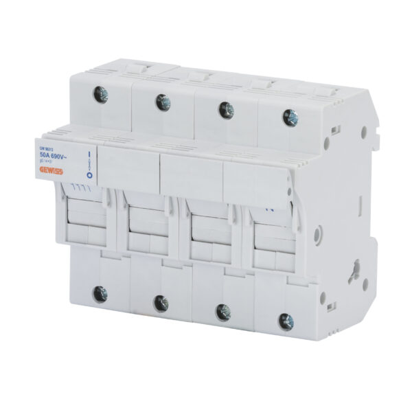 Fuse-holder Deconectabil - 3P+N 14X51 690V 50A - 6 Module