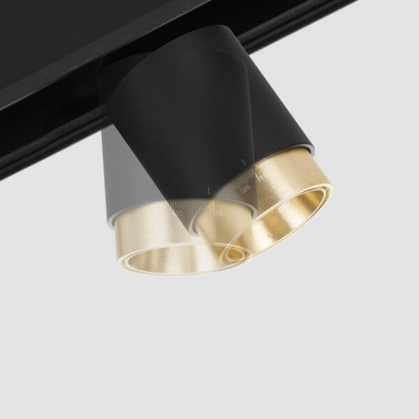 Iluminat Breda Flexible 5W 3000K, Negru si Aluminiu Nova Luce