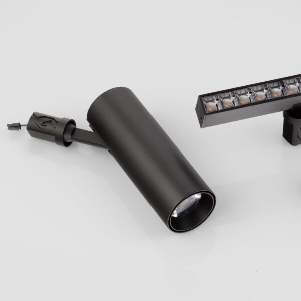 Iluminat Imagine 2 23W 3000K, Negru si Aluminiu Nova Luce