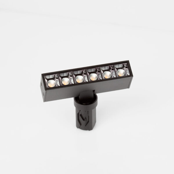 Iluminat Imagine 2 6W 3000K, Negru si Aluminiu Nova Luce